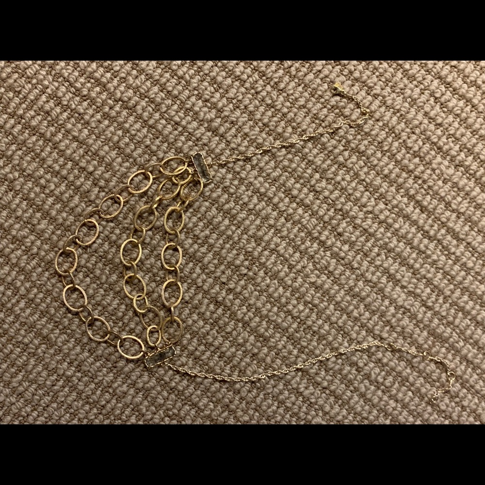 Alexis Bittar multiple link necklace